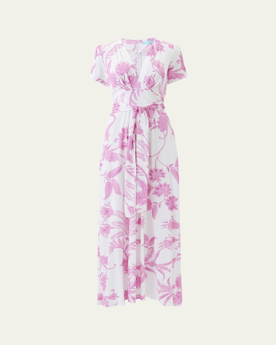 Gardenia Lou Belted Maxi Dress
